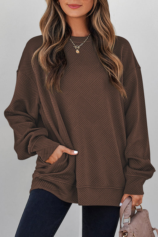 Textured Pocket Pullover RTS