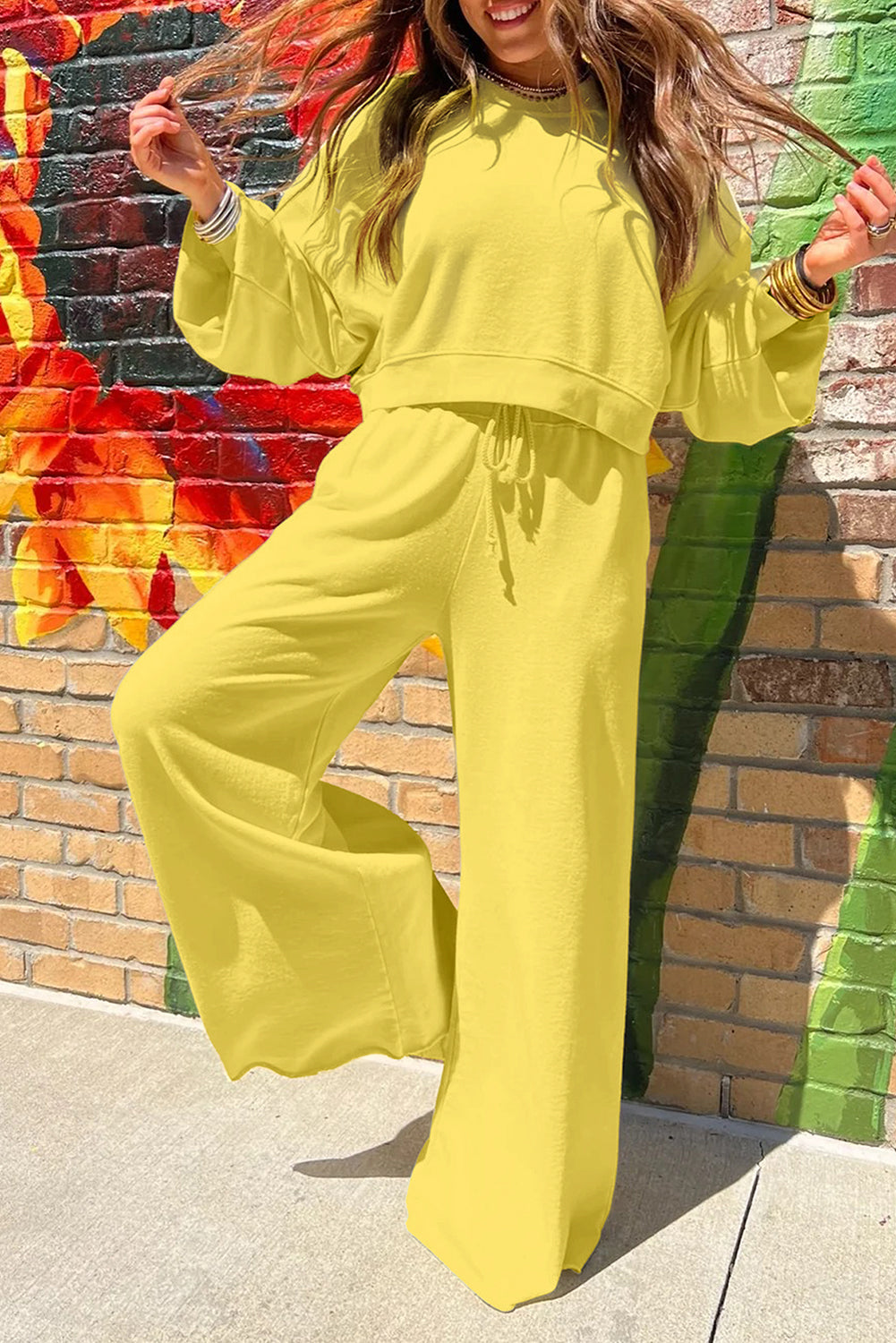 Pullover Wide Leg Set RTS